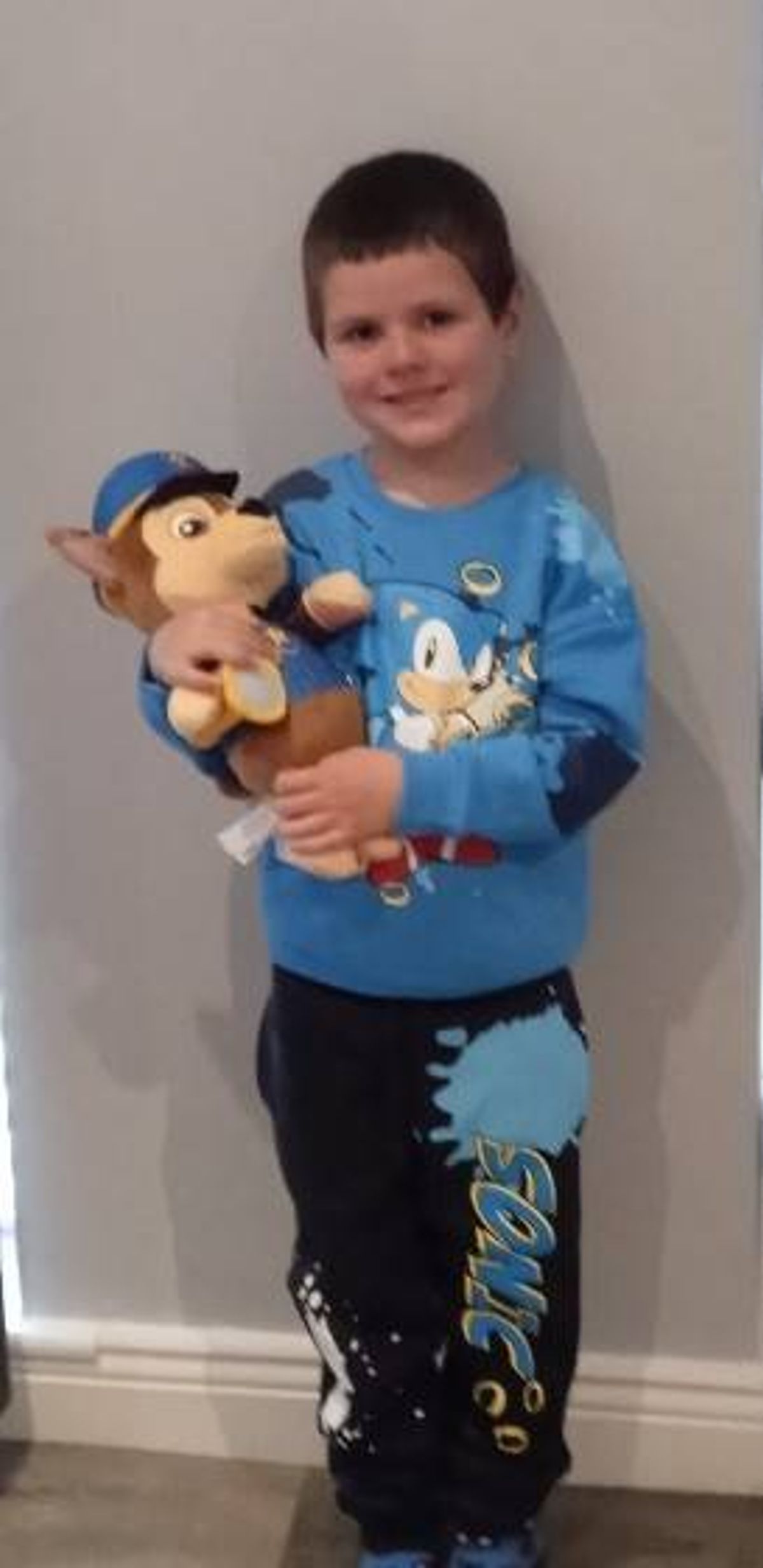 Little Kyran would now be eight years old