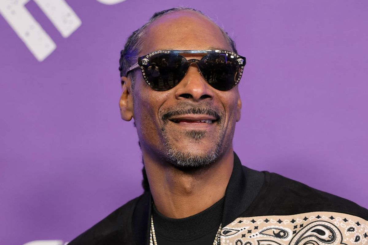 Snoop Dogg attends SNL50: The Homecoming Concert at Radio City Music Hall