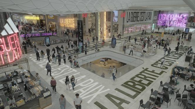 Footage from the documentary 'Orwell: 2+2=5,' directed by Raoul Peck.