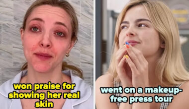 After Taylor Swift Posted A Rare Makeup-Free Video, Here Are More Celebrities Who Showed What Their Real Skin Looks Like
