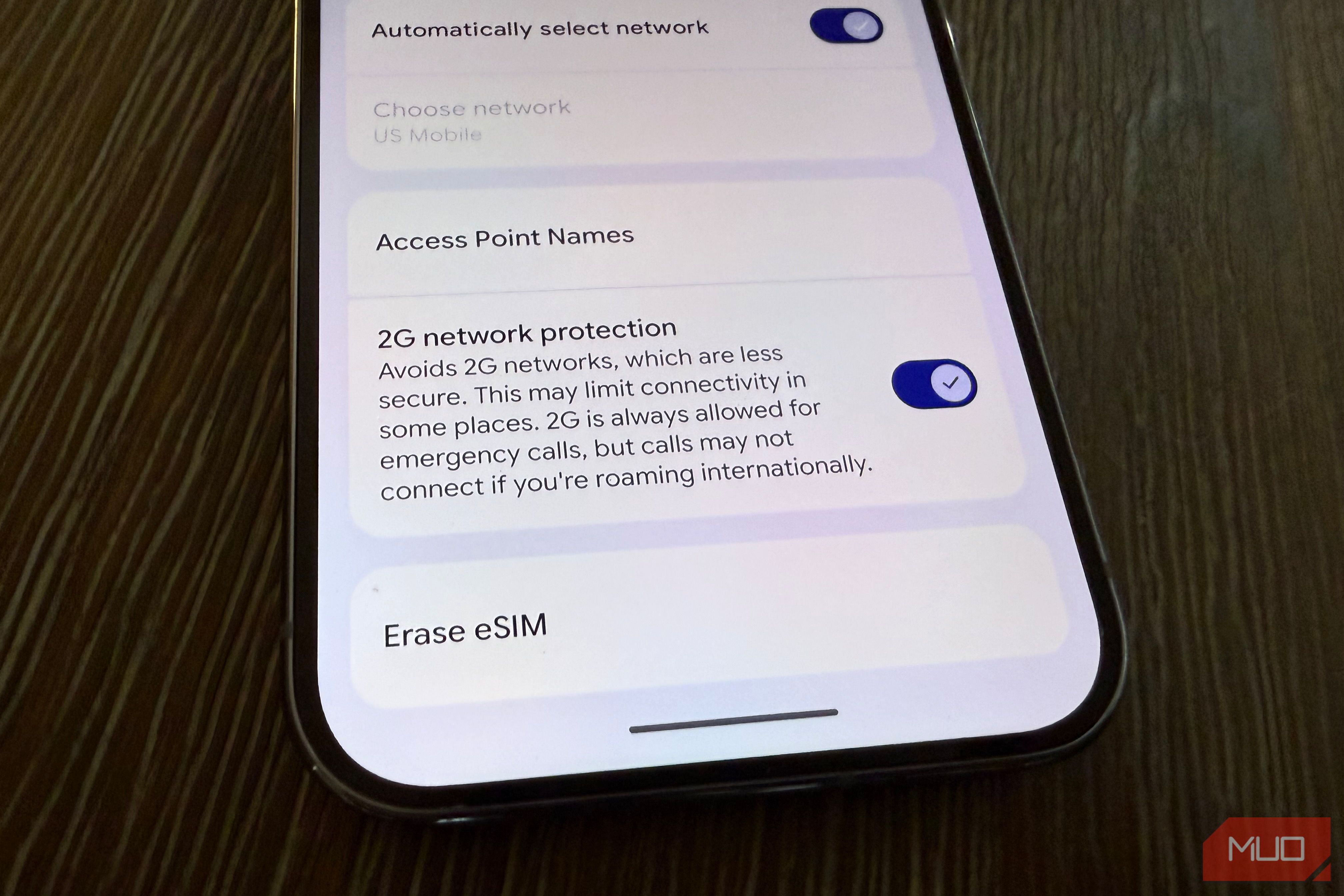 2G Protection on Pixel