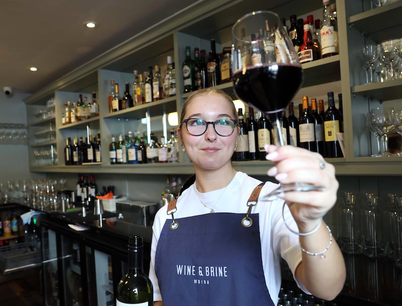 Madeleine McGowan of Wine and Brine restaurant in Moira, Co Down. Photograph: Stephen Davidson