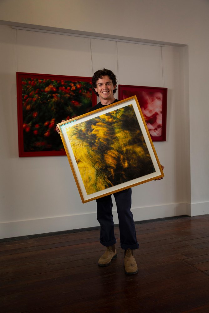 Adam Kennain at the Oxford Street Gallery.