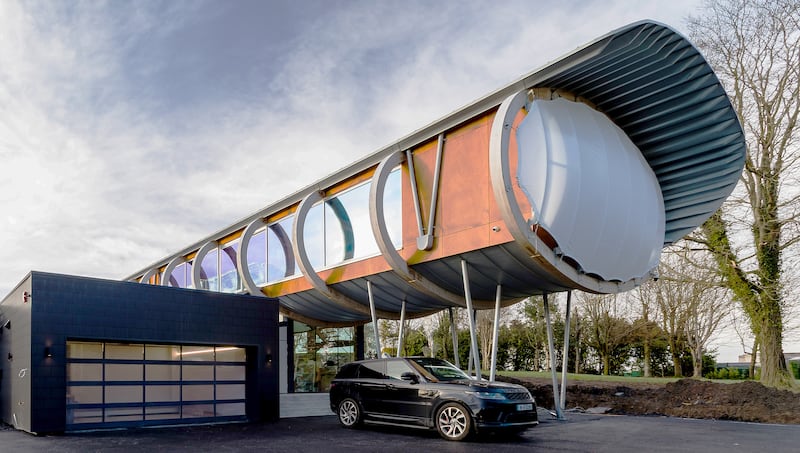 The home designed by John Curran in Co Clare