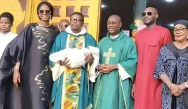 2Baba, wife Natasha celebrate child dedication