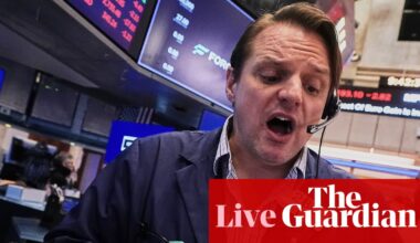 Amazon shares tumble as $200bn AI rollout plan worries markets – as it happened | Business