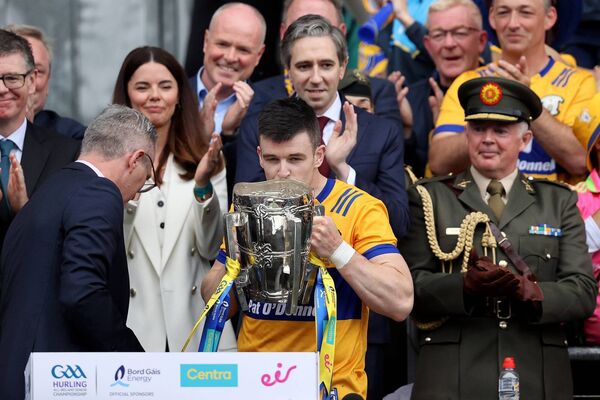 Tony Kelly is one of the all-time greats and could feature for Clare against Kildare in Cedral St Conleths Park on Saturday evening Photo: ©INPHO/Bryan Keane
