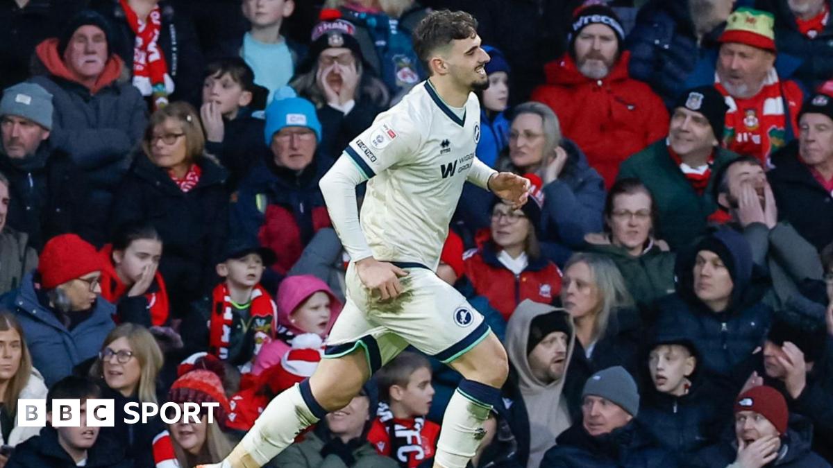 Wrexham 0-2 Millwall: Lions boost Championship play-off hopes with victory