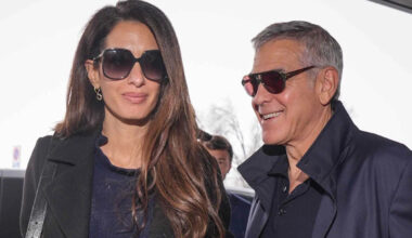 George and Amal Clooney's Coordinated Outfits Are a Masterclass in Airport Elegance