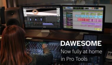 Full Pro Tools Integration For Dawesome