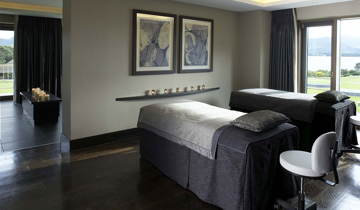 The Europe Hotel & Resort, private spa suite treatment beds. Pic: Supplied