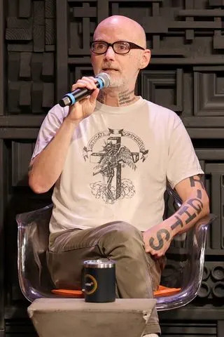 Moby at the Sundance Film Festival in Park City, Utah in January 2026 Neilson Barnard/Getty