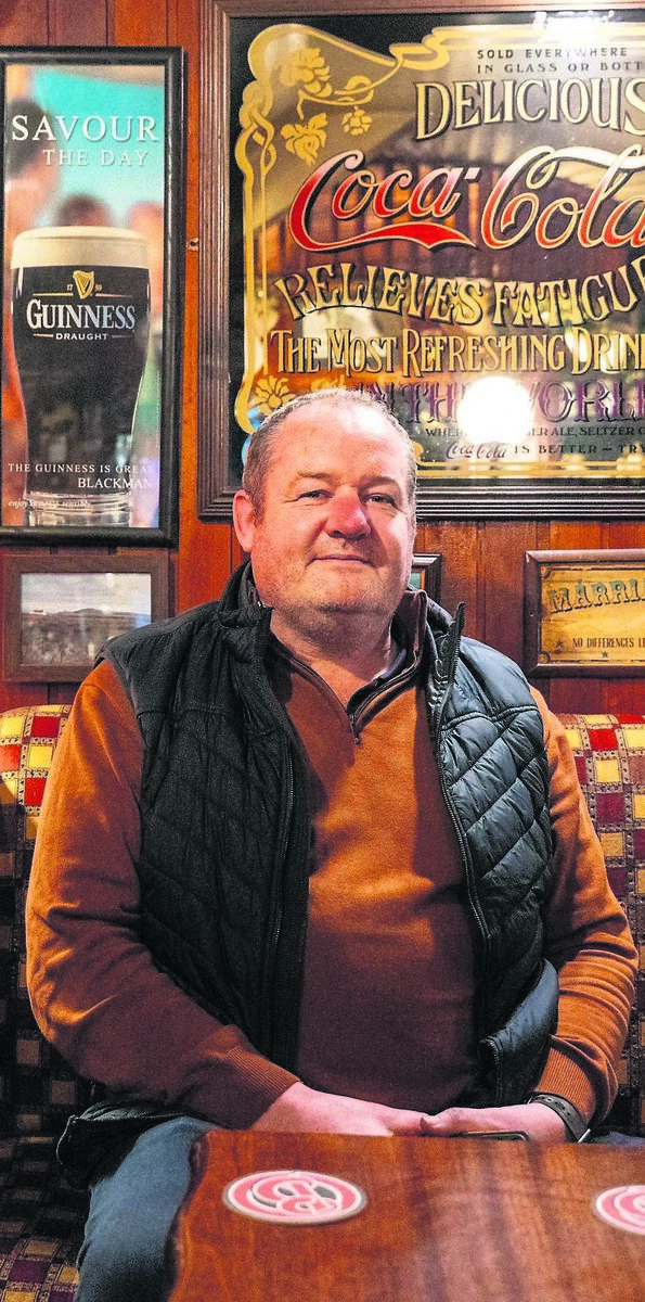 Roy Healy in The Blackman Bar. His parents took it over in the 1970s and it was once a popular haunt of performers after shows at Cork Opera House. Picture: Noel Sweeney