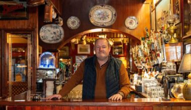 ‘I don’t want a super- pub, I want music, a chat, a fireplace...’