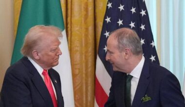 Why don't we showcase Ireland properly on St Patrick's Day, by bringing dignitaries here?