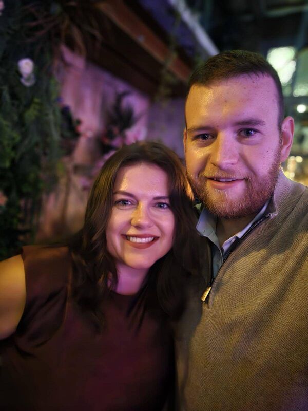 Mary Timby and Jay Mangan at the matchmaking festival in Lisdoonvarna, Co Clare.