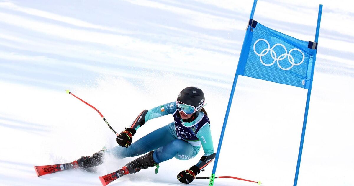 Anabelle Zurbay makes history with Team Ireland at the Winter Games