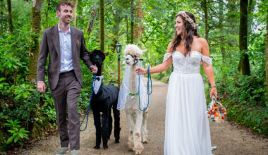 It was very much a community event — we bartered for a lot of things!