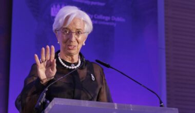 Christine Lagarde set to step down as ECB president early