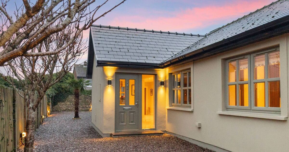 Modern elegance at €490k Blackrock cottage