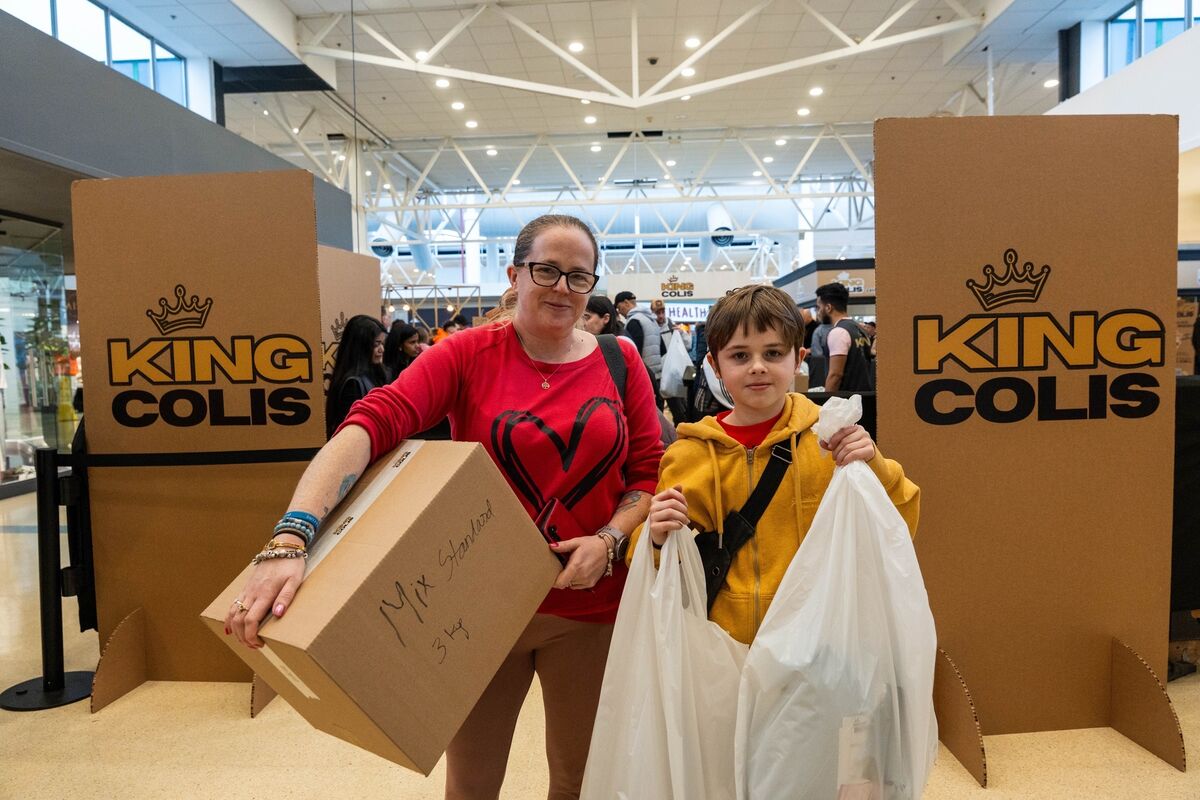 Jennifer and Oisín at the opening of King Colis. Picture: Noel Sweeney