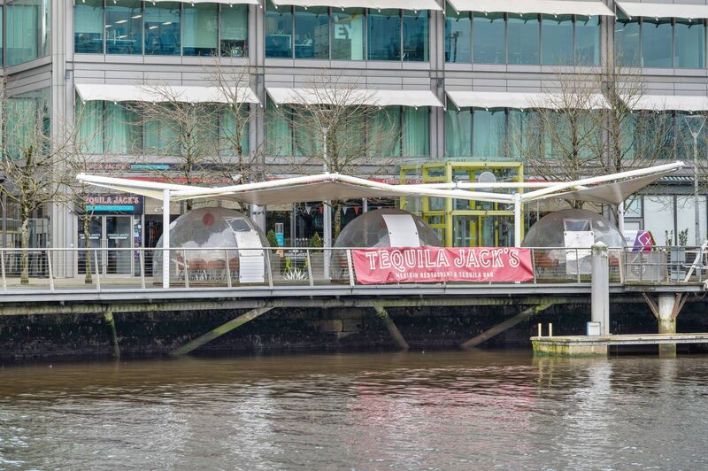 Tequila Jacks on the Lapp's Quay boardwalk.