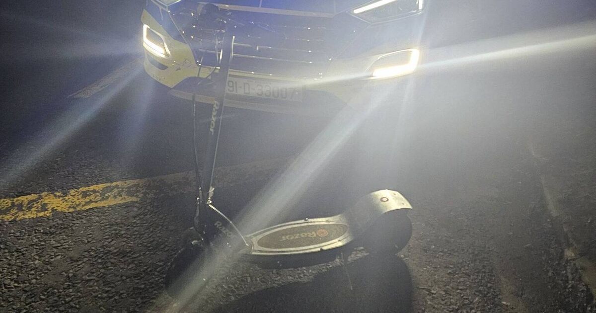 Gardaí stop child, 8, travelling at speeds of up to 30km/h on e-scooter