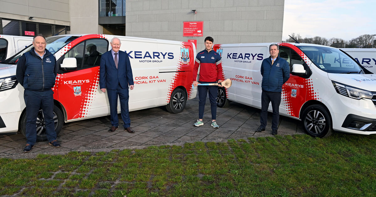 Kearys presents Cork GAA with six new kit vans for 2026 season