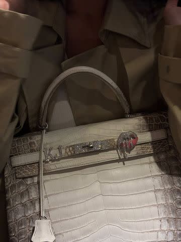 Kylie Jenner's Hermès Himalaya Kelly.Credit: Kylie Jenner