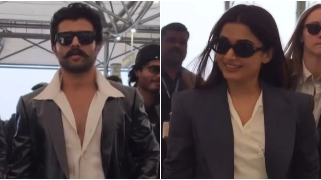 Wedding of VIROSH: Rashmika Mandanna, Vijay Deverakonda jet off in style to tie the knot in Udaipur