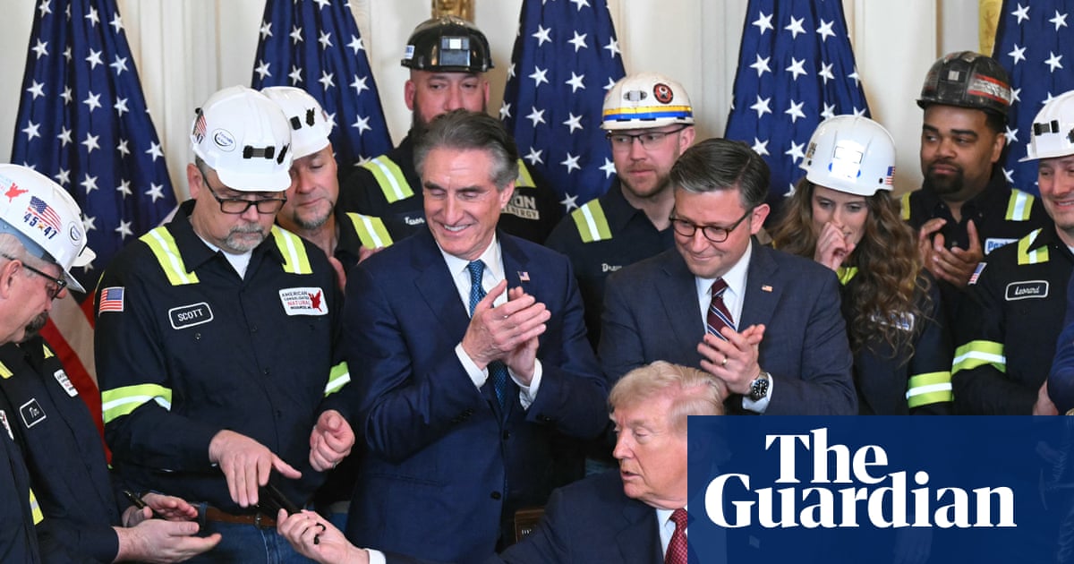 Trump named ‘undisputed champion of beautiful clean coal’ by industry group | Donald Trump