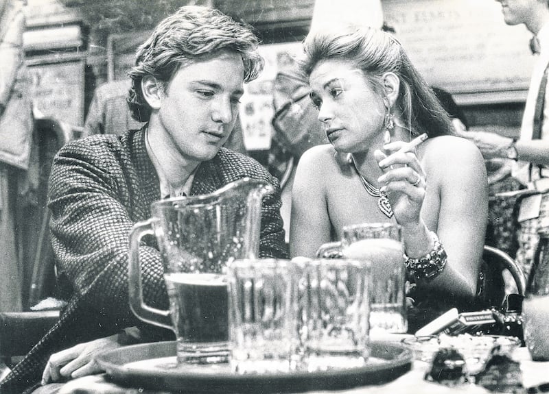 Demi Moore and Andrew McCarthy in St Elmo's Fire