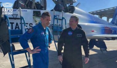 Pentagon Pete Cosplays as NASA Pilot Aboard Billionaire’s Jet
