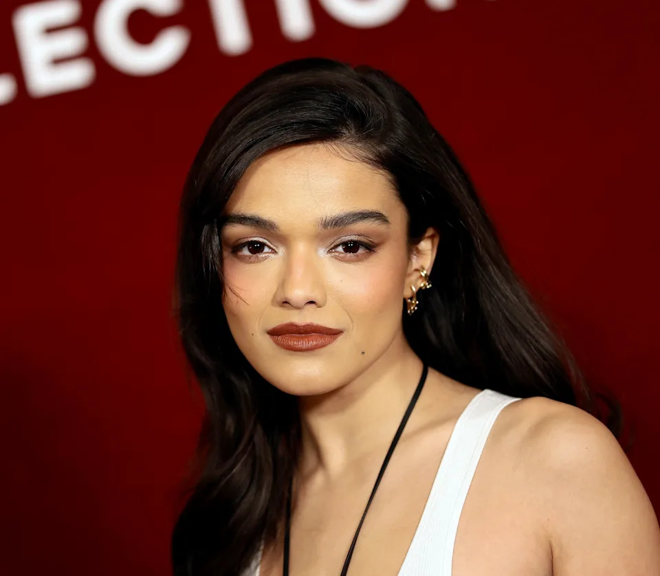 Rachel Zegler at an event