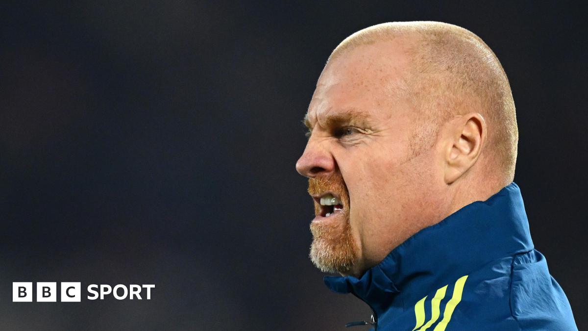 Sean Dyche, pictured in his last game in charge of Nottingham Forest