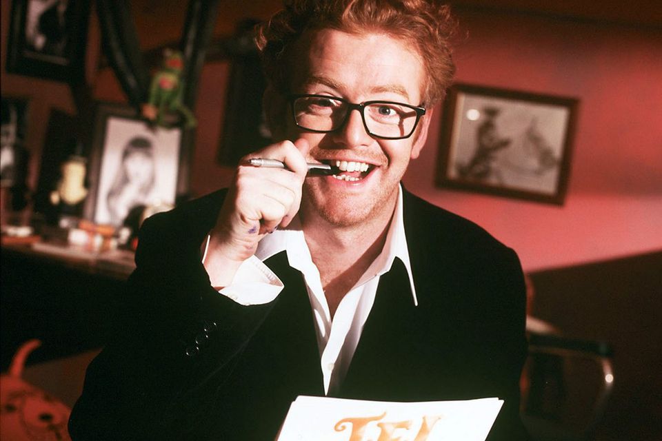 Chris Evans presented Channel 4's 'TFI Friday' throughout the late 1990s