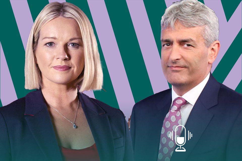 Claire Byrne and David McCullagh