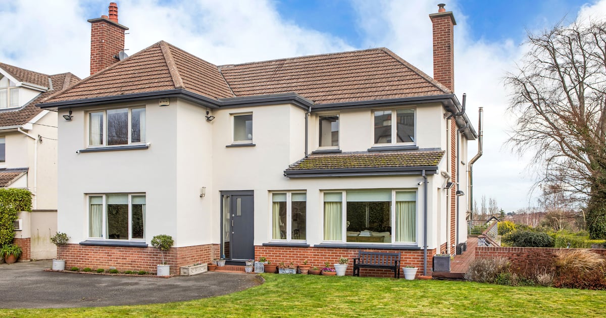 Detached five-bed with spacious garage in Blackrock – The Irish Times