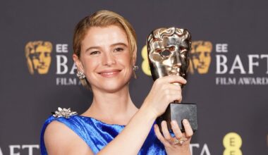 Jessie Buckley wins best actress at 2026 Baftas – The Irish Times