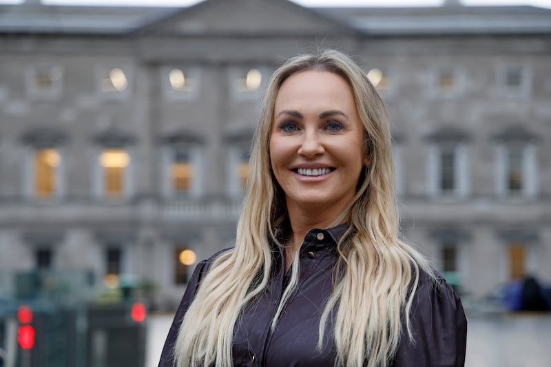 Teresa Costello at Leinster House. 'I’ve lived in a working-class area my whole life. I know the challenges. I don’t want to live anywhere else,' says the Fianna Fáil senator. Photograph: Nick Bradshaw