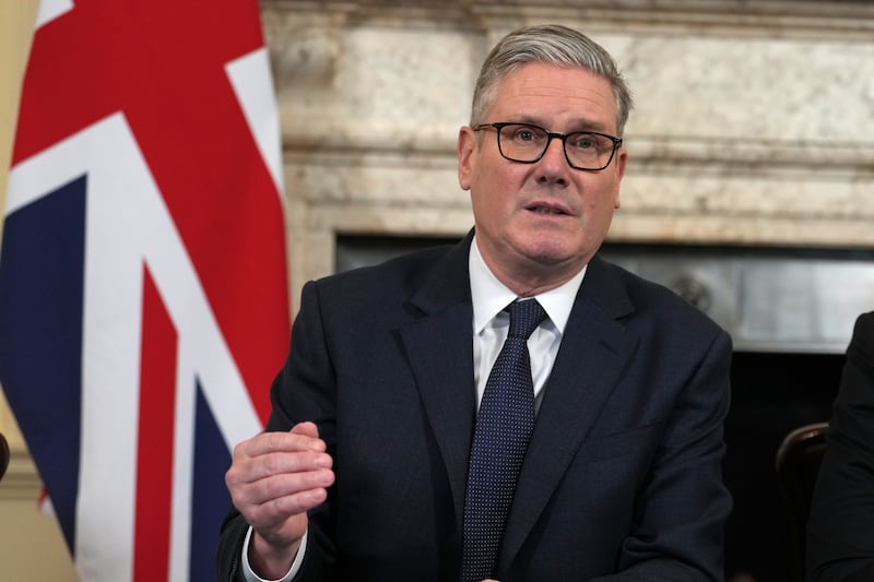 British prime minister Keir Starmer has condemned Iran attacks.  Photograph: Kin Cheung/PA Wire