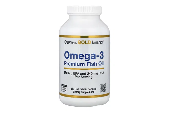 Best supplements for beautiful skin: California Gold Nutrition, Omega-3, Premium Fish Oil, 240 Softgels