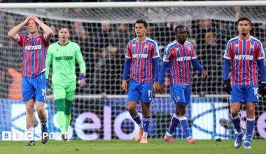 Will Hughes of Crystal Palace looks dejected after conceding