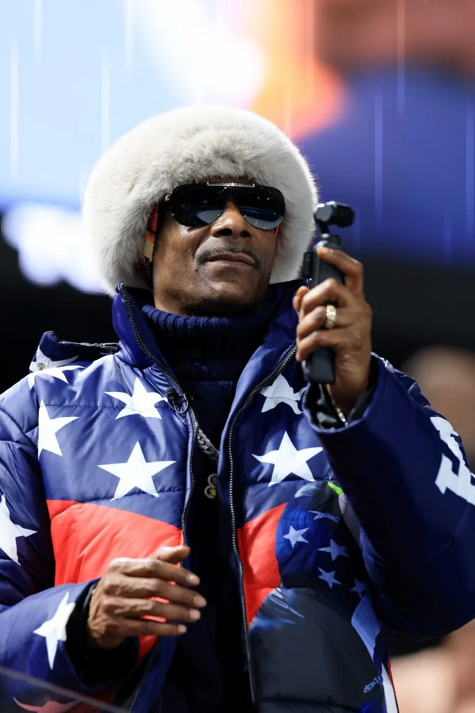 Snoop Dogg is working as a 2026 Winter Olympics correspondent for NBC. Katie Stratman-Imagn Images