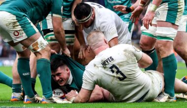 Ireland performance against England ‘right up there with one of the best we’ve had’, says Dan Sheehan – The Irish Times