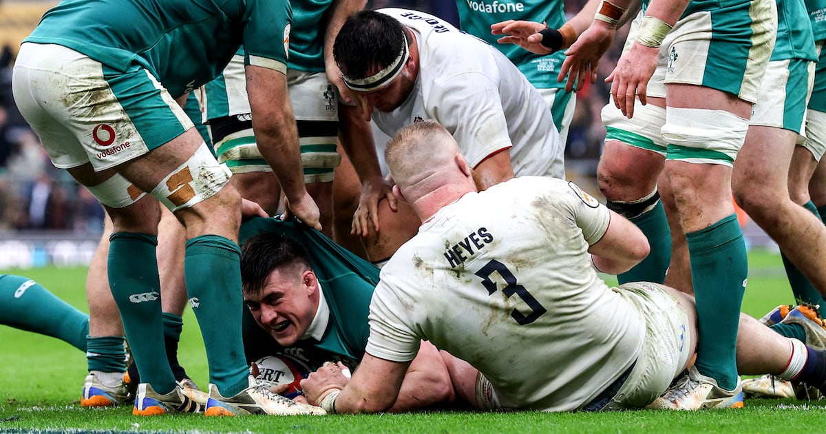 Ireland performance against England ‘right up there with one of the best we’ve had’, says Dan Sheehan – The Irish Times