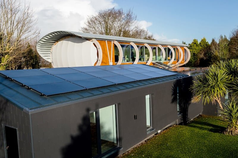 The home designed by John Curran in Co Clare