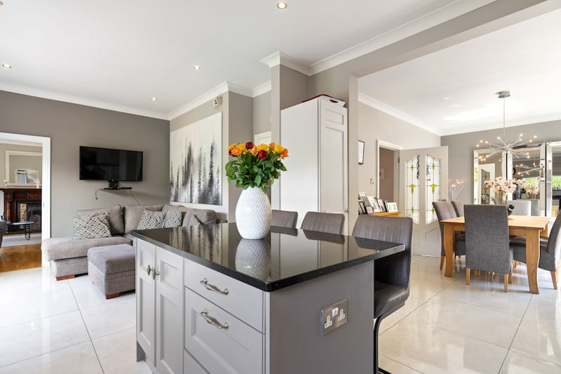 Kitchen living and dining area