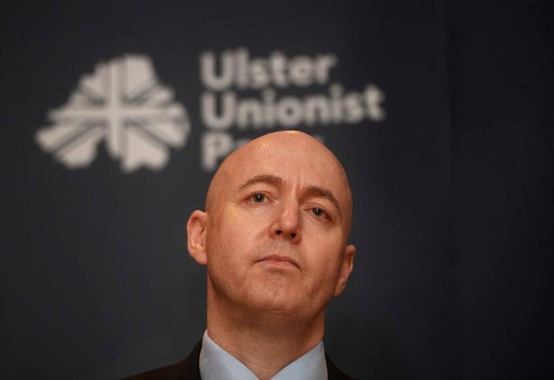 UUP leader Jon Burrows spent 22 years as a police officer, including as area commander for Derry. Photograph: Mark Marlow/PA