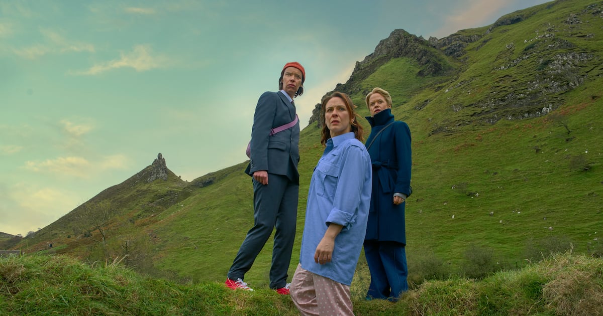 ‘A messed-up cousin of Derry Girls’ – The Irish Times